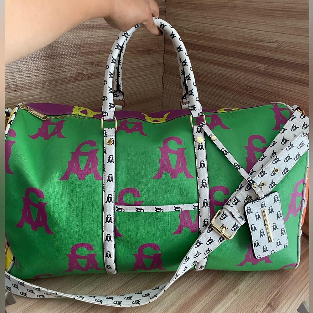 Steve Madden Multi BSpeedy Duffle Travel Overnight Carry On Bag
